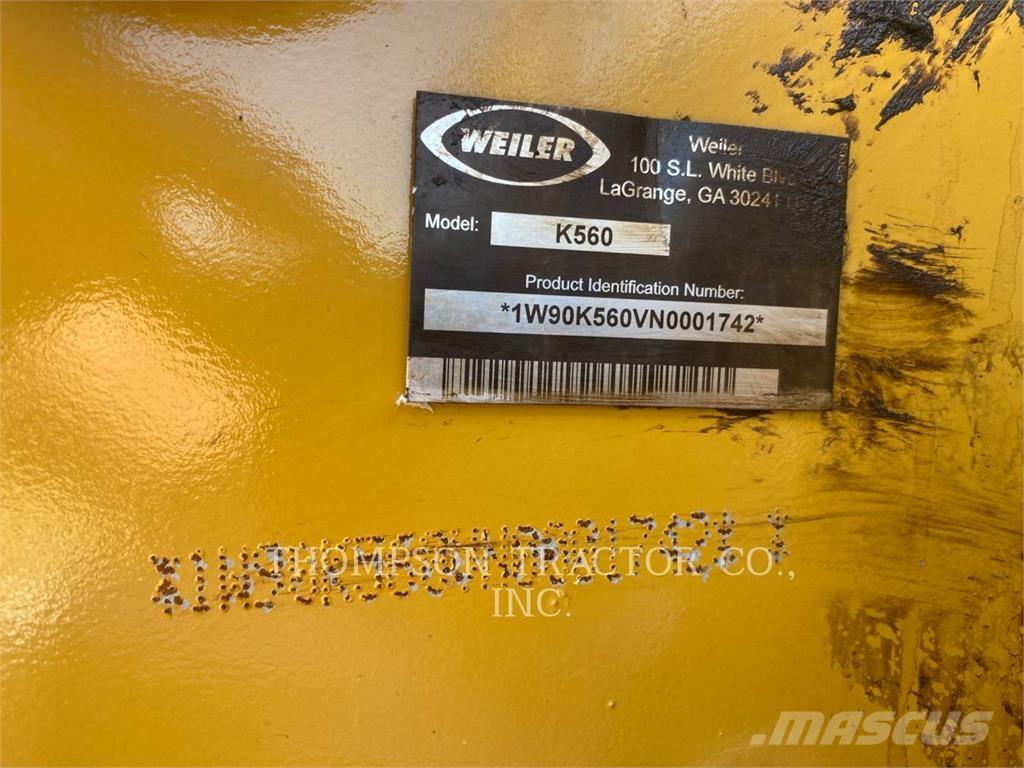 Weiler K560FV 筑床机