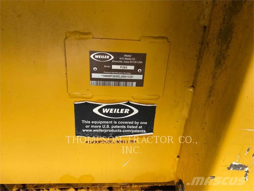 Weiler P265FV 沥青摊铺机