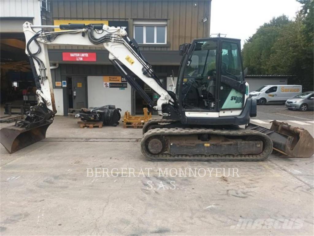 Yanmar SV100 履带挖掘机