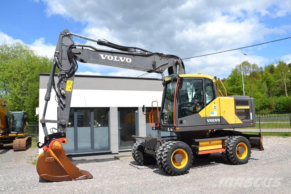 Volvo EW 180 E 轮式挖掘机