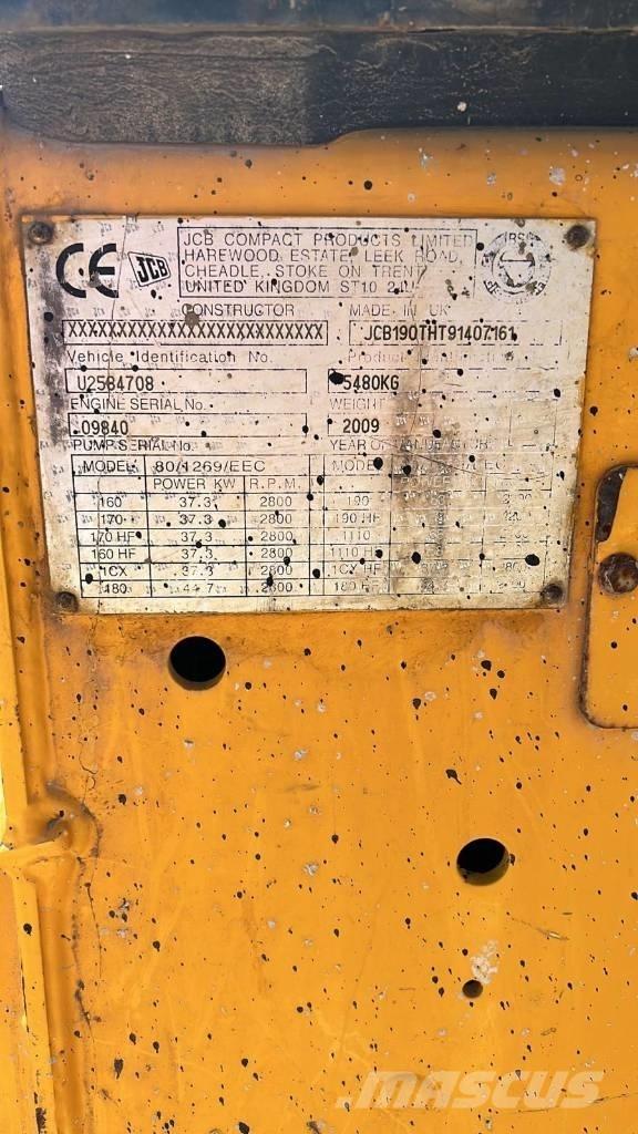 JCB 190 T 滑移装载机