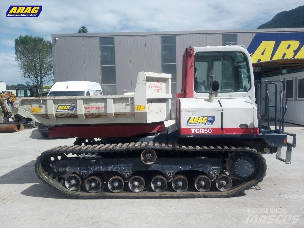 Takeuchi TCR 50 履带式自卸车