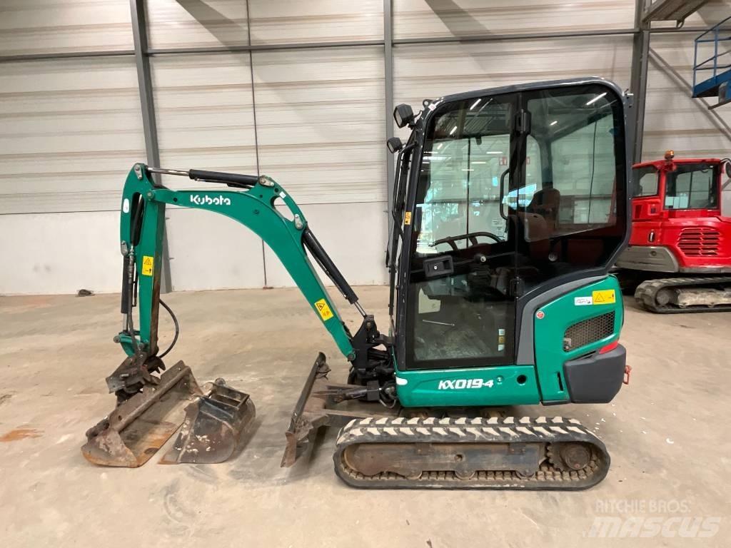 Kubota KX 019-4 小型挖掘机