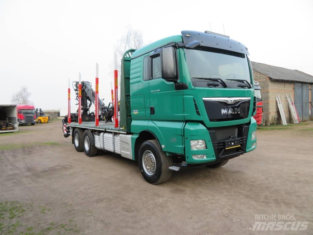 MAN TGX 33.480 木材运输车