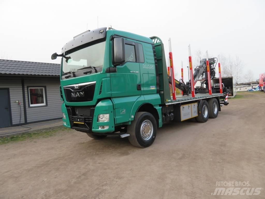 MAN TGX 33.480 木材运输车