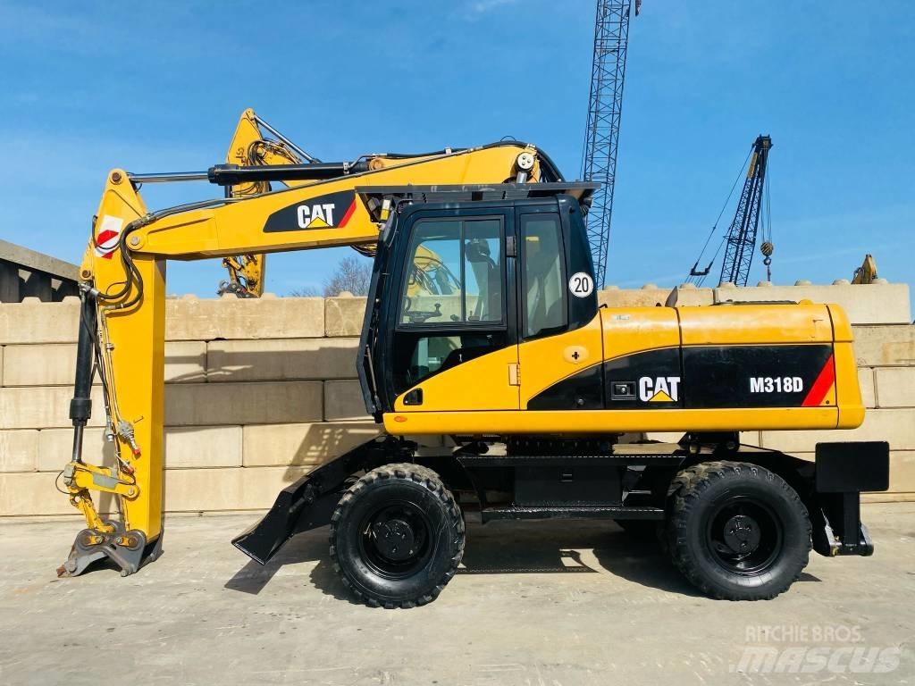 CAT M 318 D 轮式挖掘机