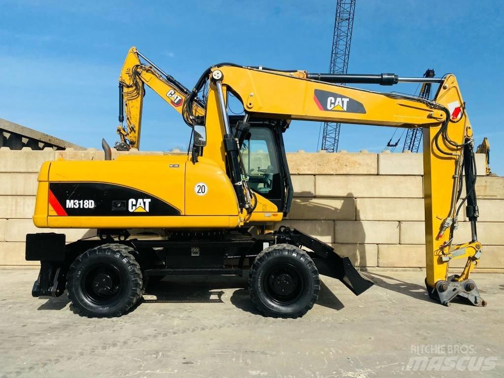 CAT M 318 D 轮式挖掘机