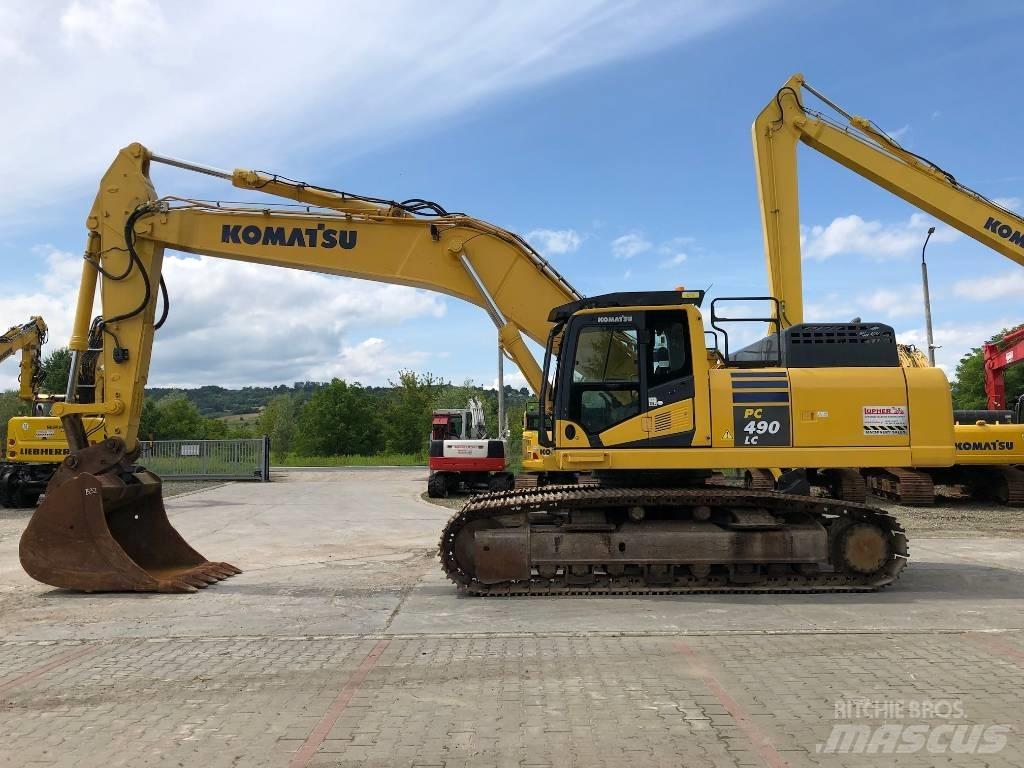 Komatsu PC490LC-10 履带挖掘机