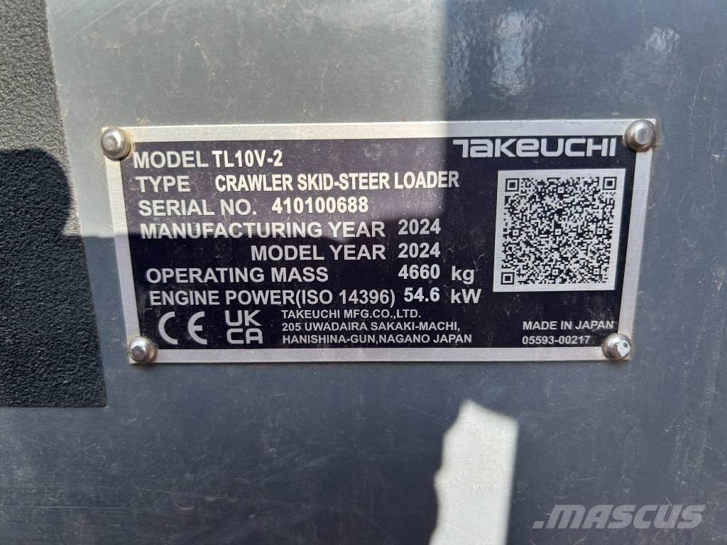 Takeuchi TL 10 V2 履带式装载机