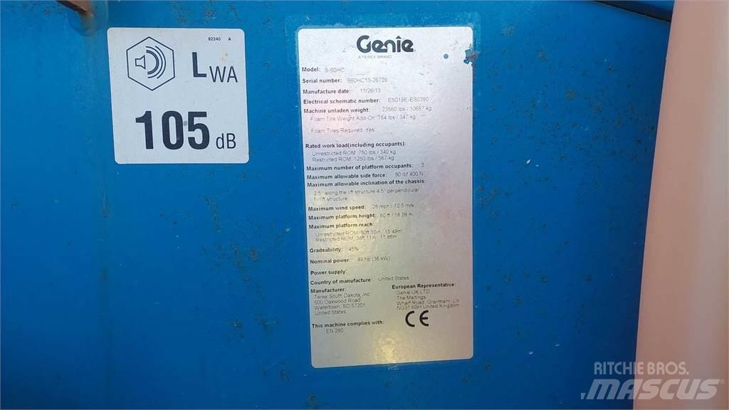 Genie S60HCE 直臂高空工作平台