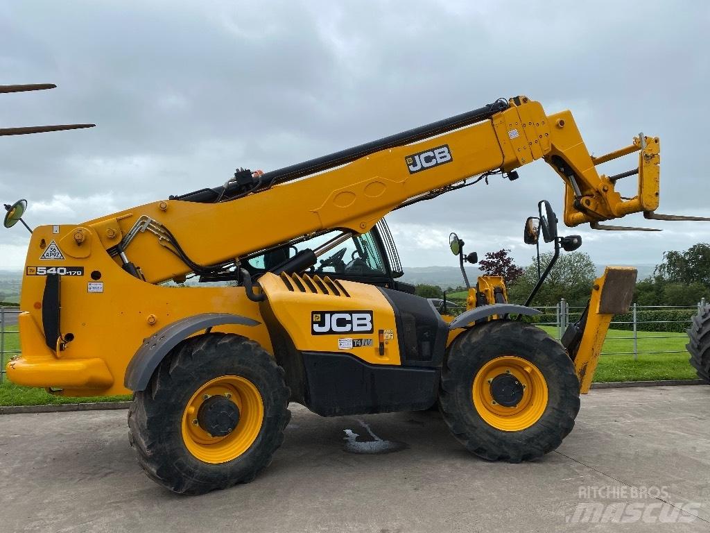 JCB 540-170 伸缩臂叉装车|叉装车