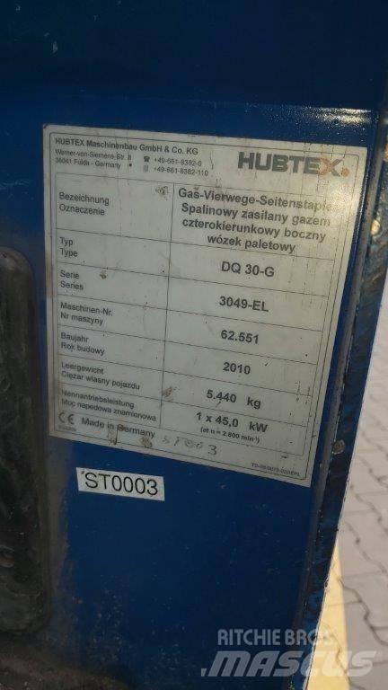 Hubtex DQ 30 G 侧卸式铲车