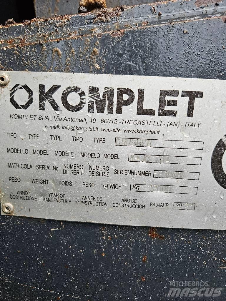 Komplet K-JC 704 移动式破碎机