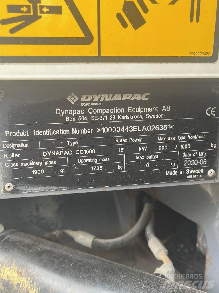 Dynapac CC 1000 双轮压路机
