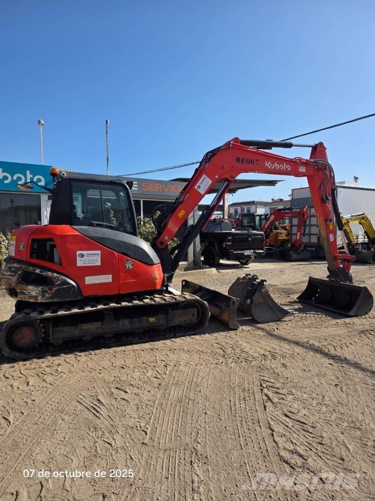 Kubota KX80-4a2 中型挖掘机