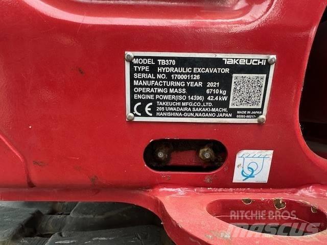 Takeuchi TB 370 中型挖掘机