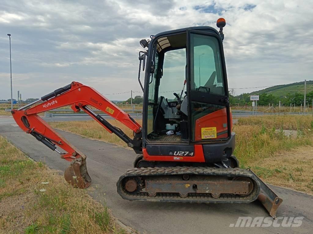 Kubota U 27-4 小型挖掘机