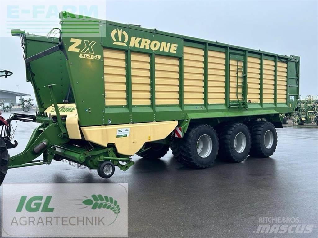 Krone zx 560 gl 粮食车