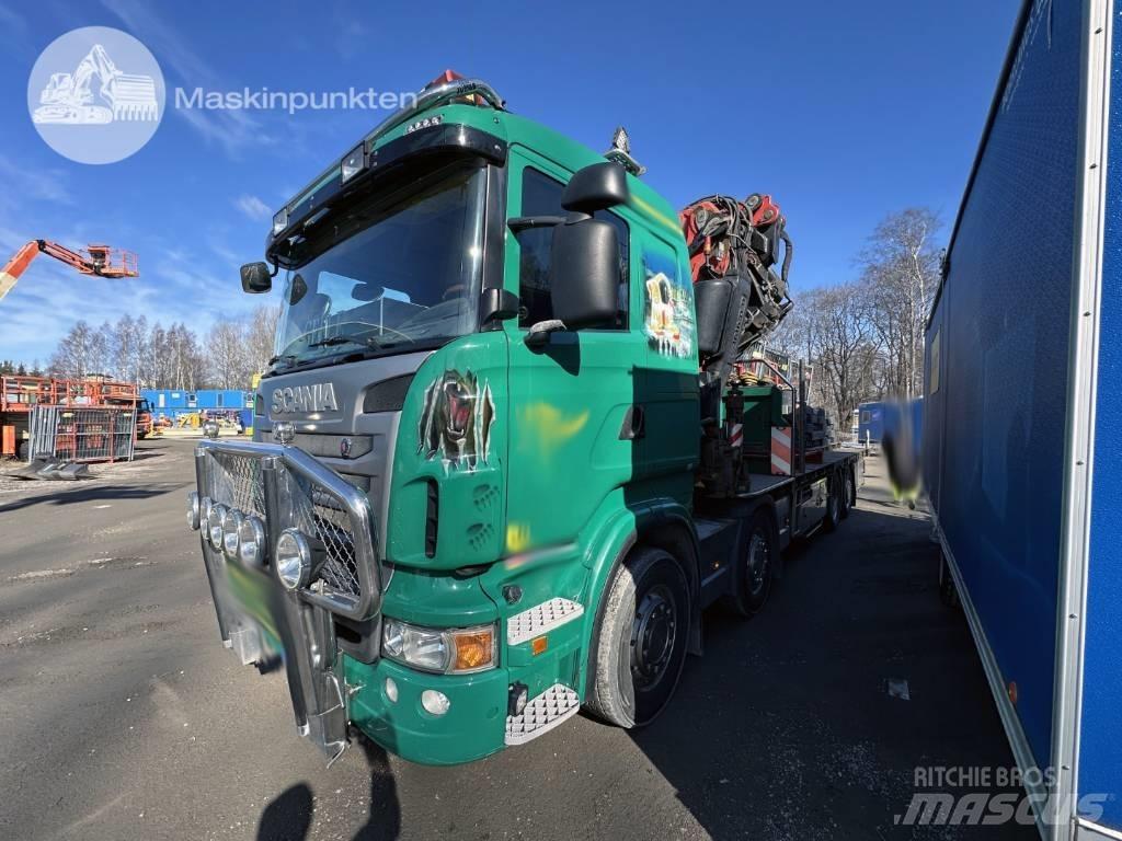 Scania R 440 LB 起重车