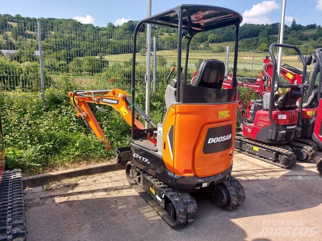 Develon DX 17 Z 小型挖掘机