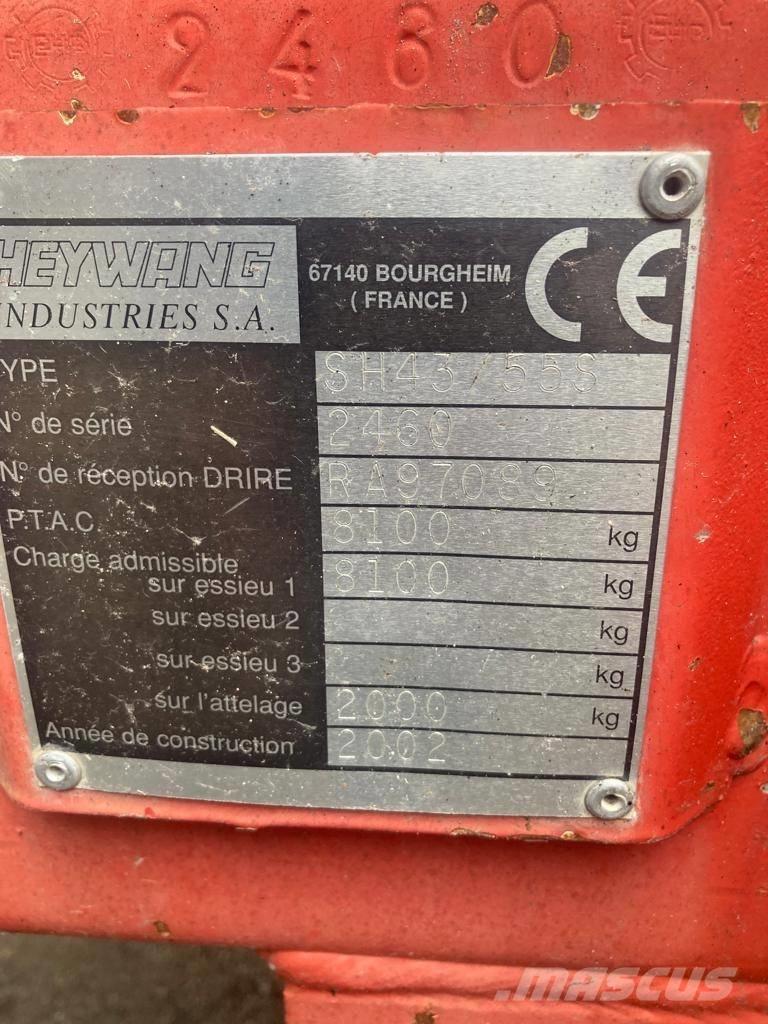 Heywang SH 43/55 S 撒肥机