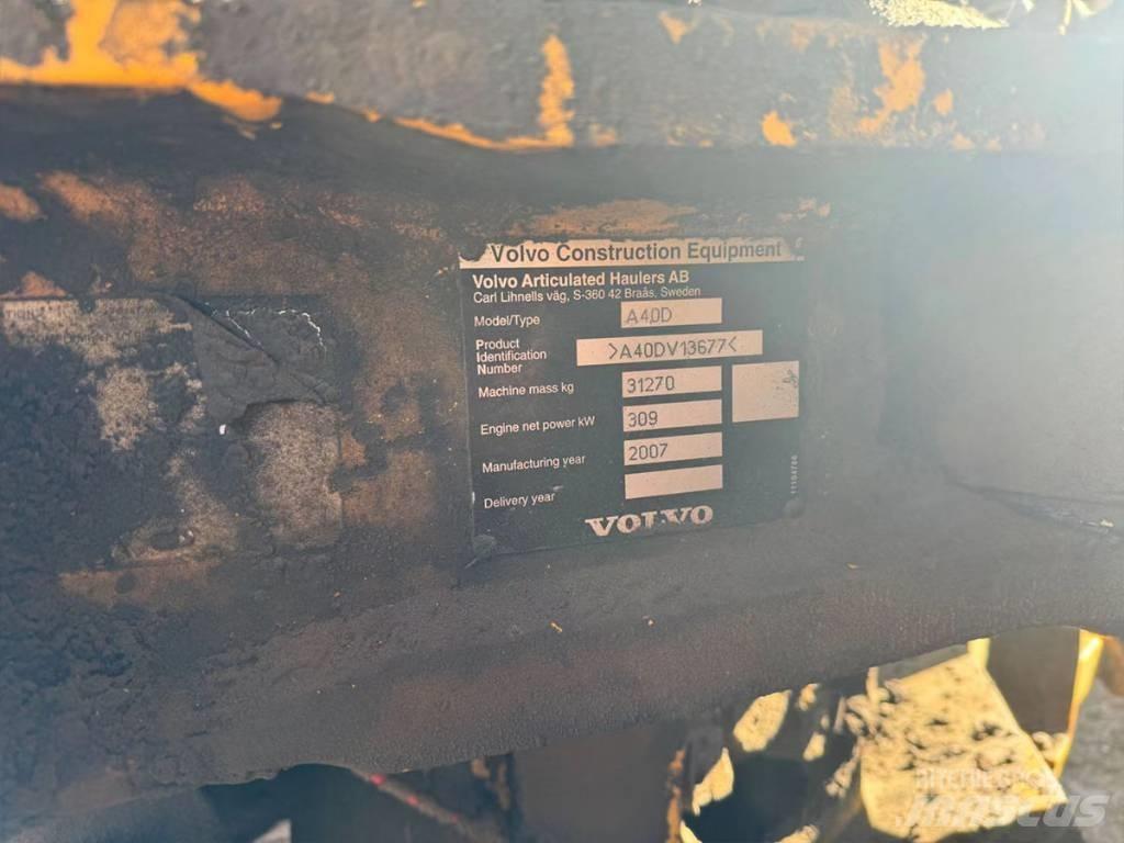 Volvo A 40 D 铰接式自卸车