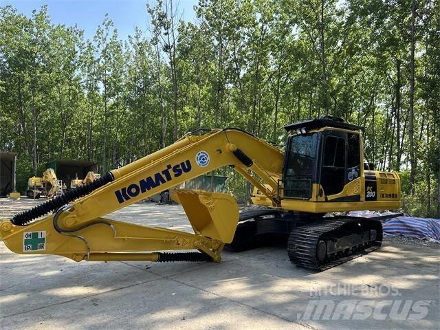 Komatsu pc200-8 履带挖掘机