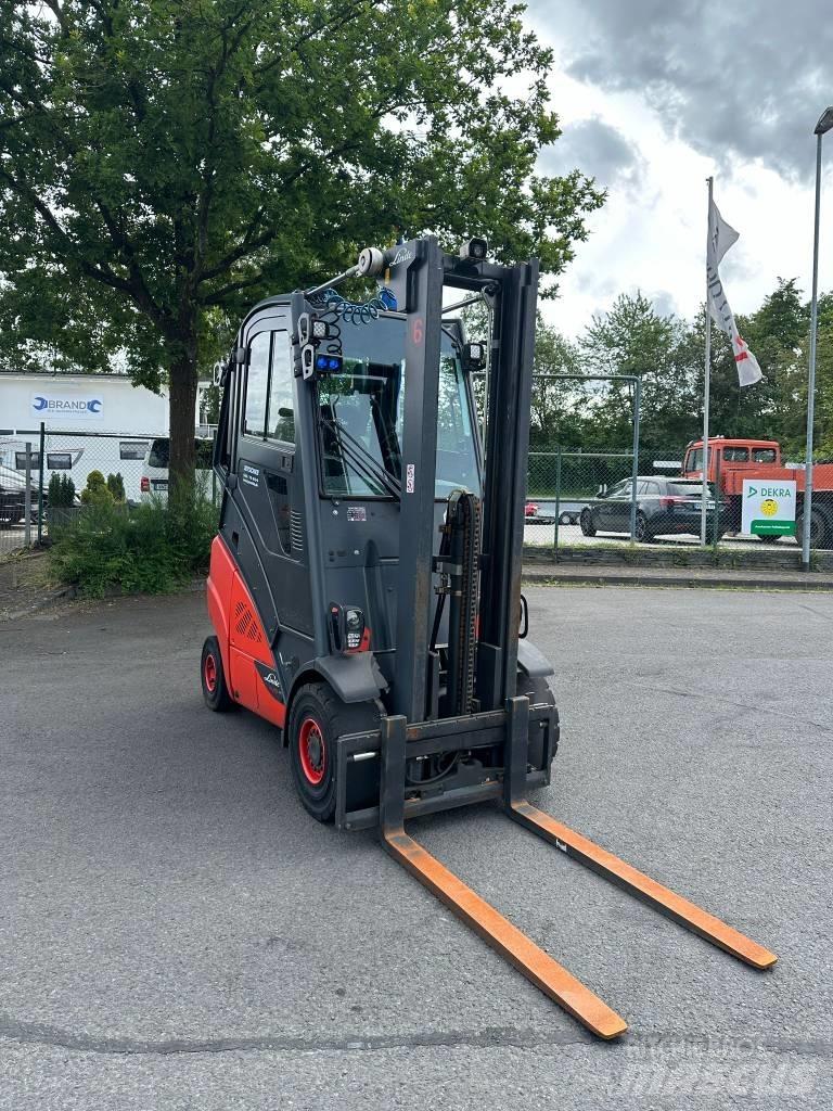 Linde H25T 天然气叉车