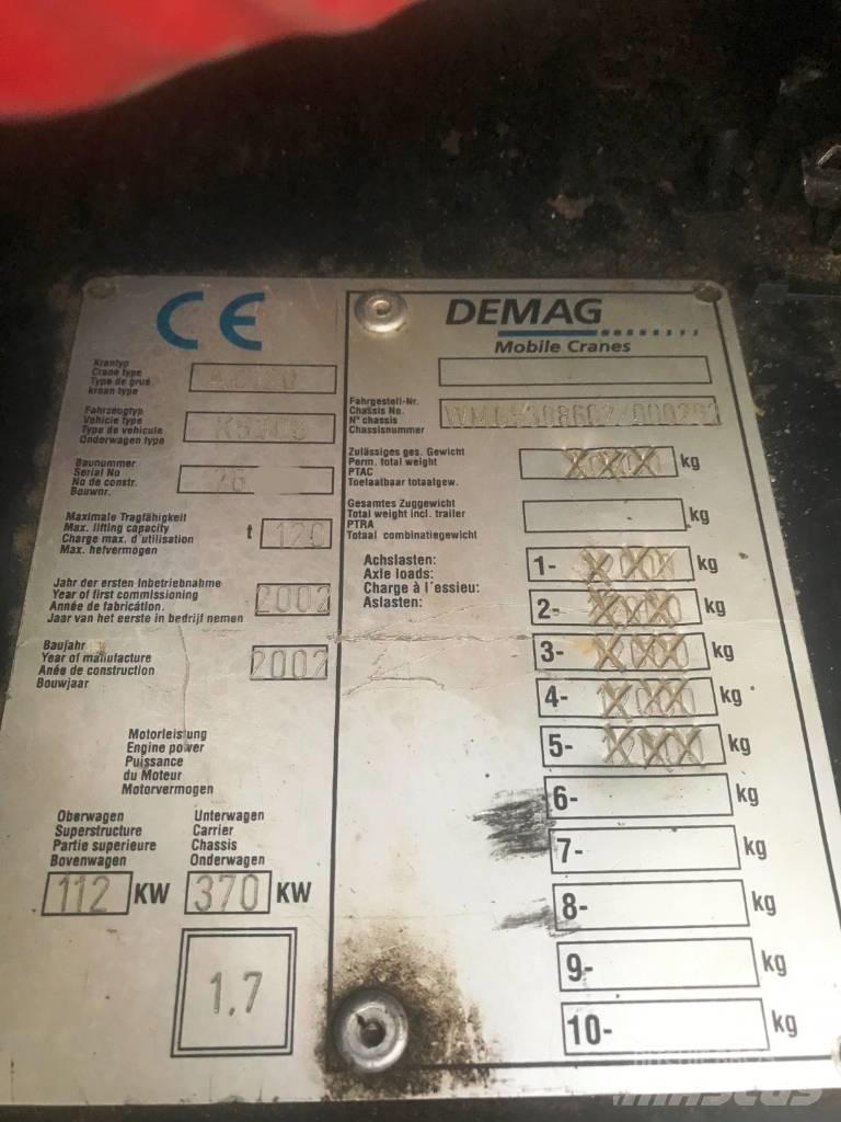 Demag AC 120 全地面起重机︳移动式起重机