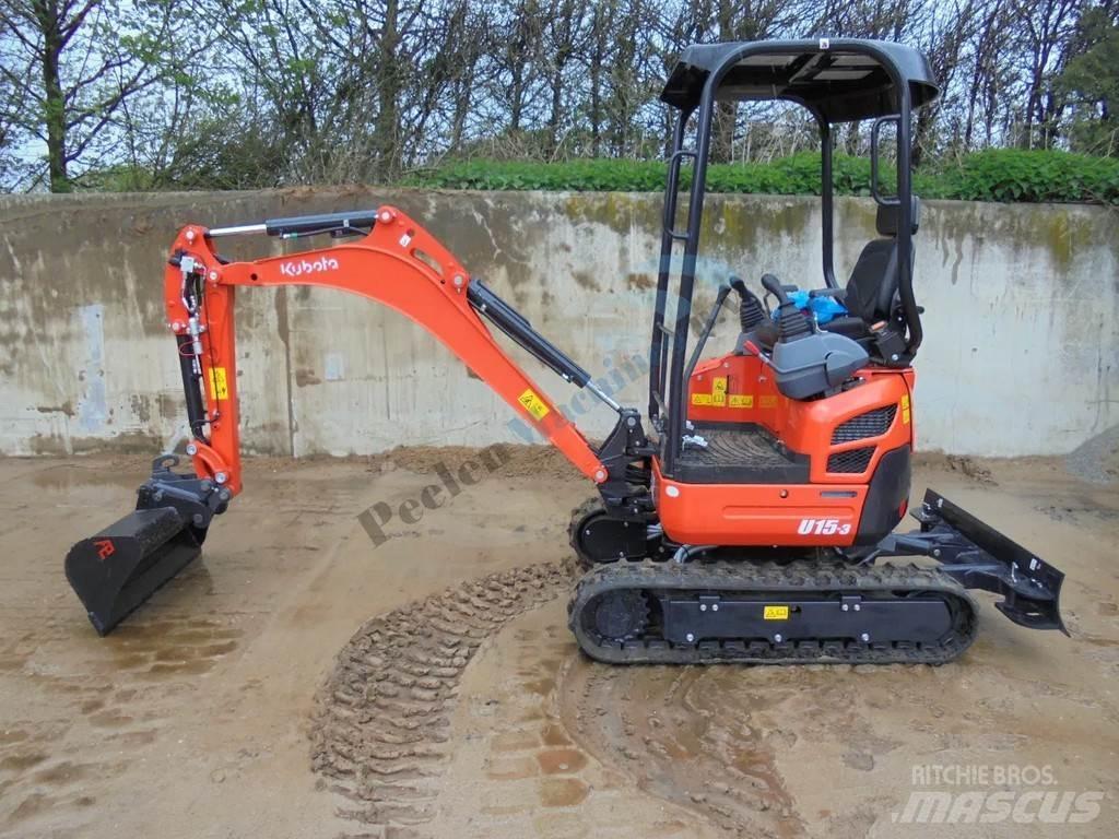 Kubota U 15-3 小型挖掘机