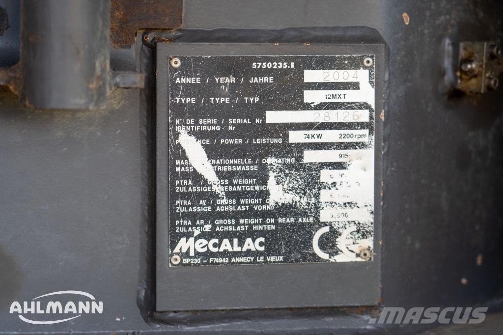Mecalac 12 MXT 轮式挖掘机