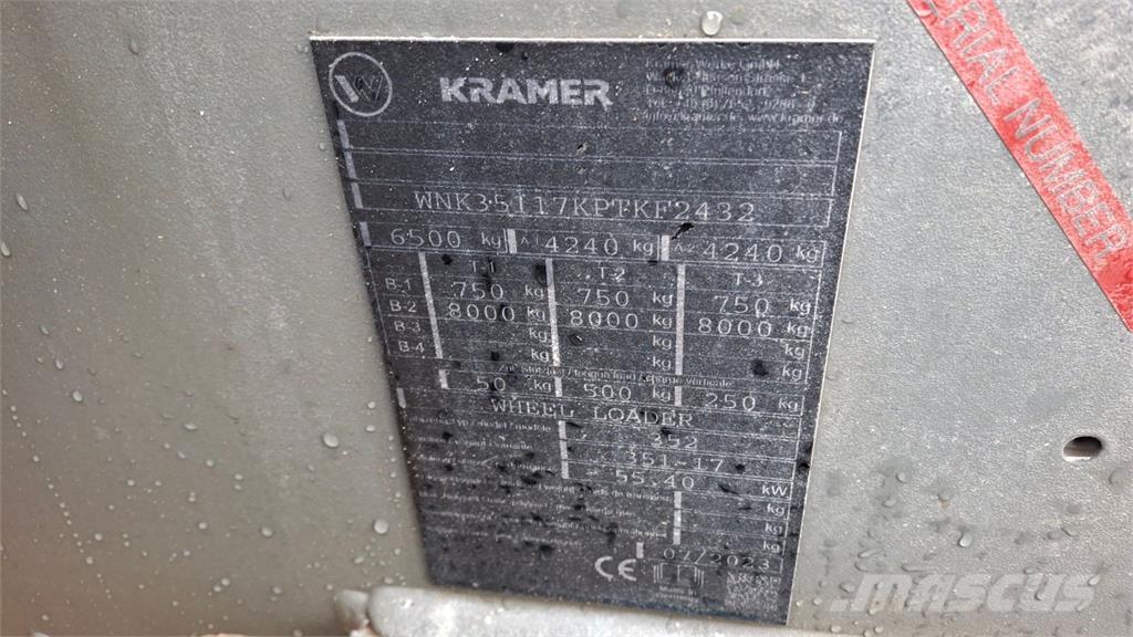 Kramer 8085T 小型装载机