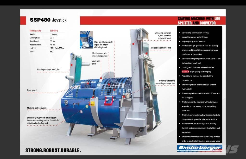 Binderberger SSP 480 木材切割机