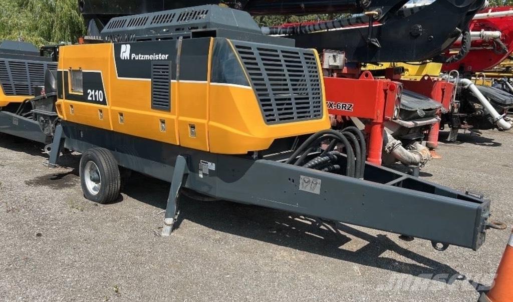 Putzmeister BSA 2110 混凝土输送泵|布料机
