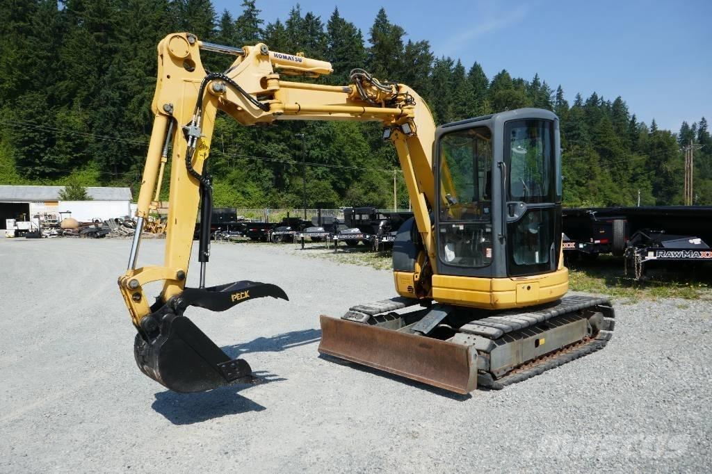 Komatsu PC58UU-5 小型挖掘机