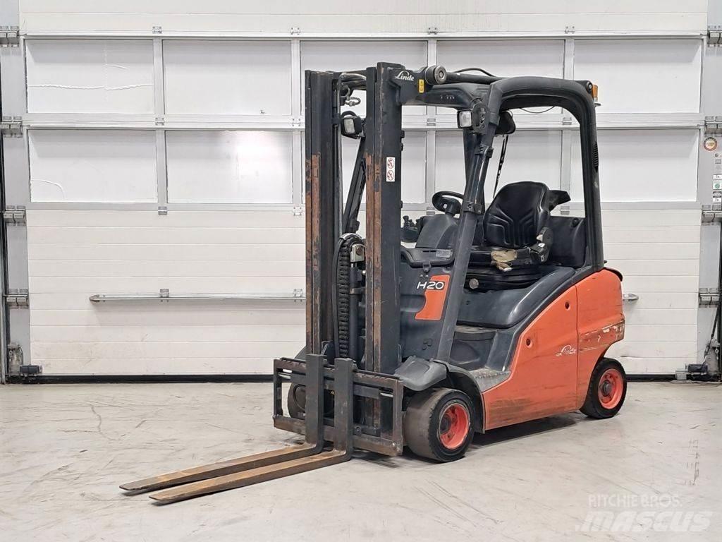 Linde H20T-01 天然气叉车