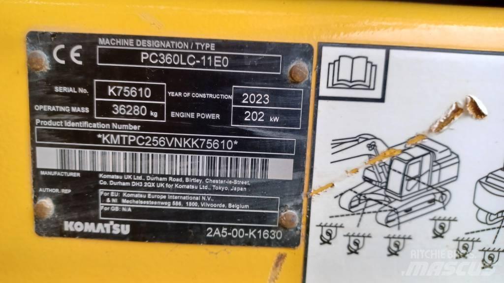 Komatsu PC360LC-11E0 履带挖掘机