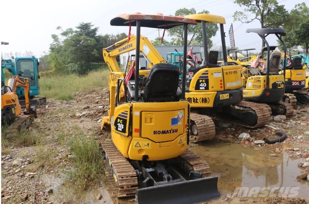 Komatsu PC 18 MR 小型挖掘机