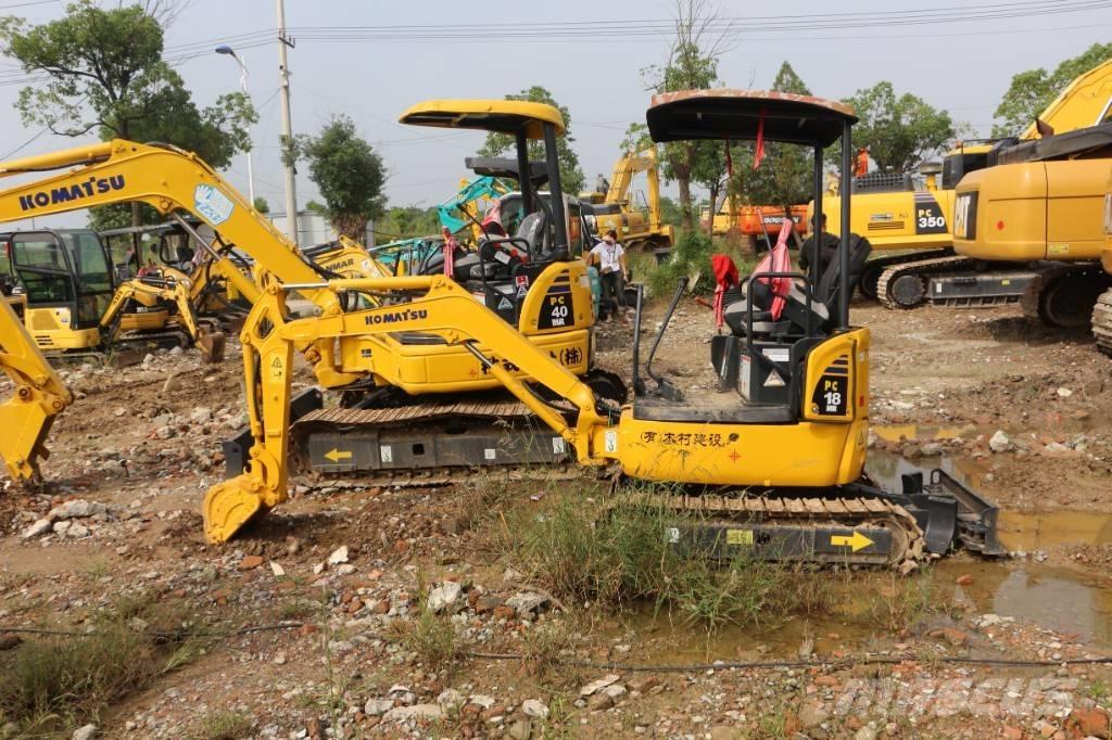 Komatsu PC 18 MR 小型挖掘机