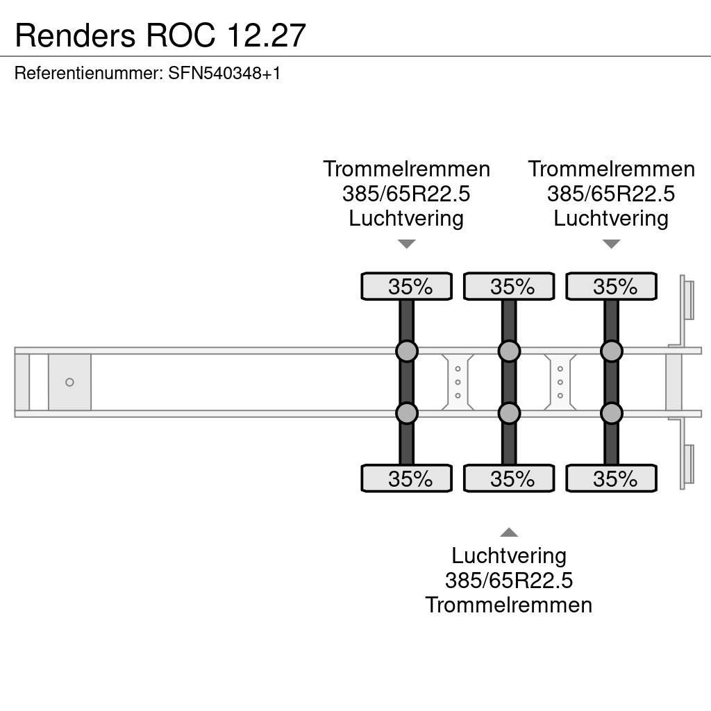 Renders ROC 12.27 平板半挂车\侧翻自卸半挂车