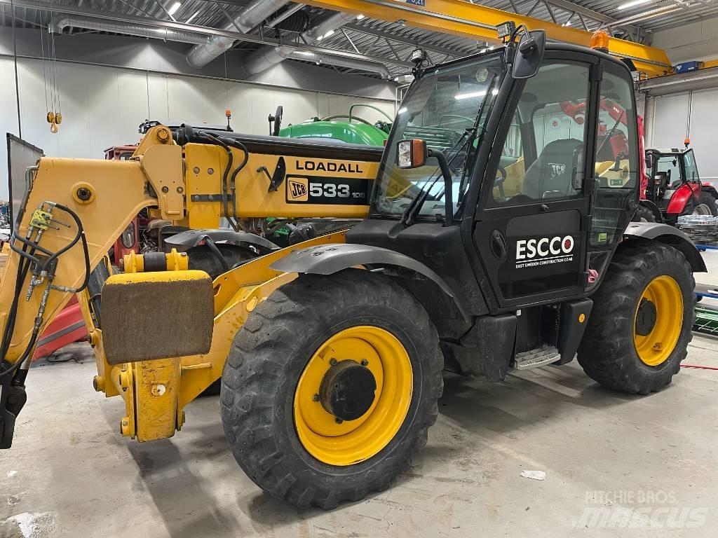 JCB 533-105 伸缩臂叉装车|叉装车
