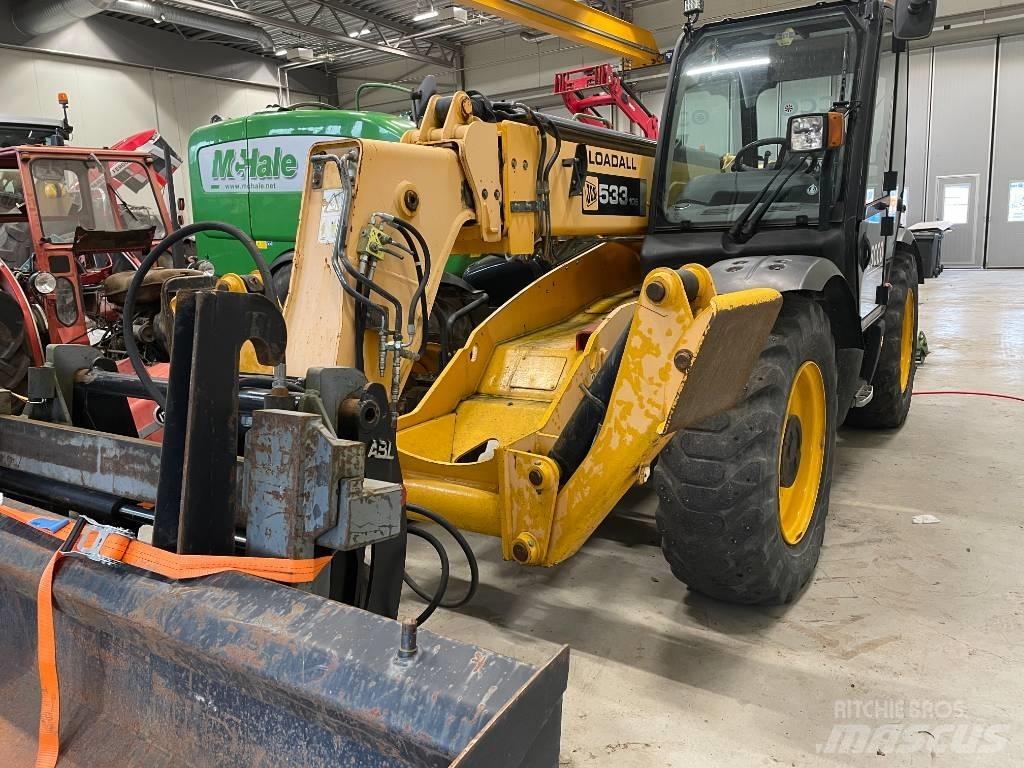 JCB 533-105 伸缩臂叉装车|叉装车