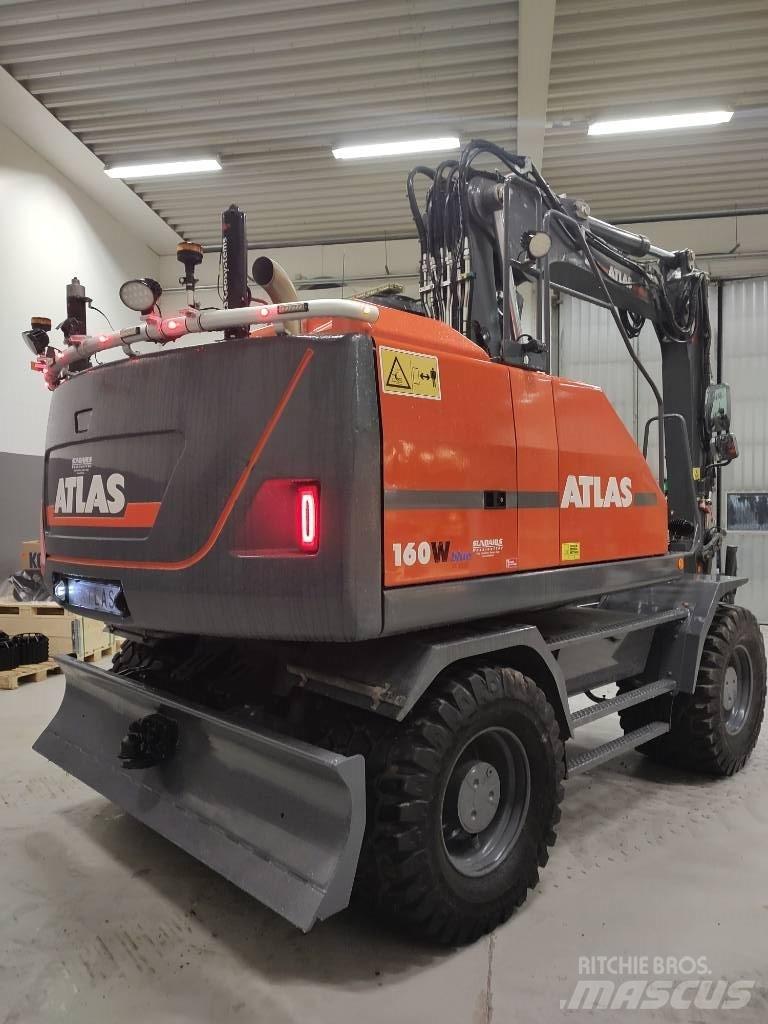 Atlas 160 W 轮式挖掘机