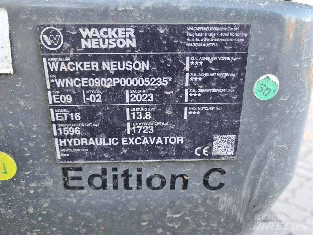 Wacker Neuson ET16 履带挖掘机