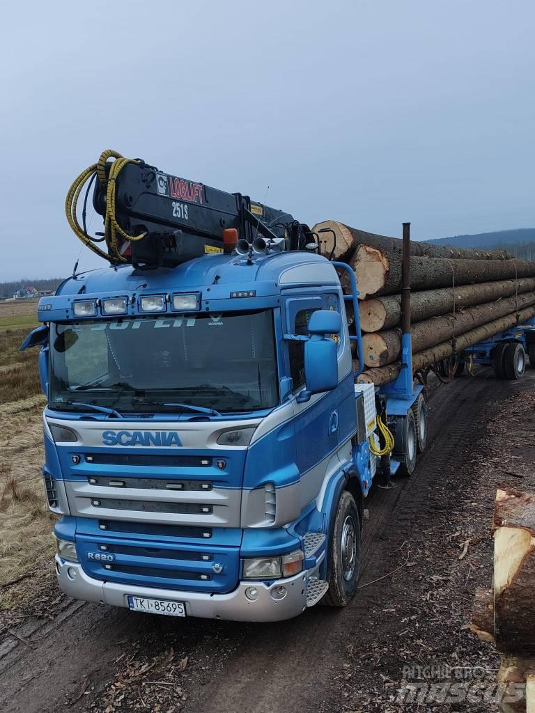 Scania R 620 木材运输车