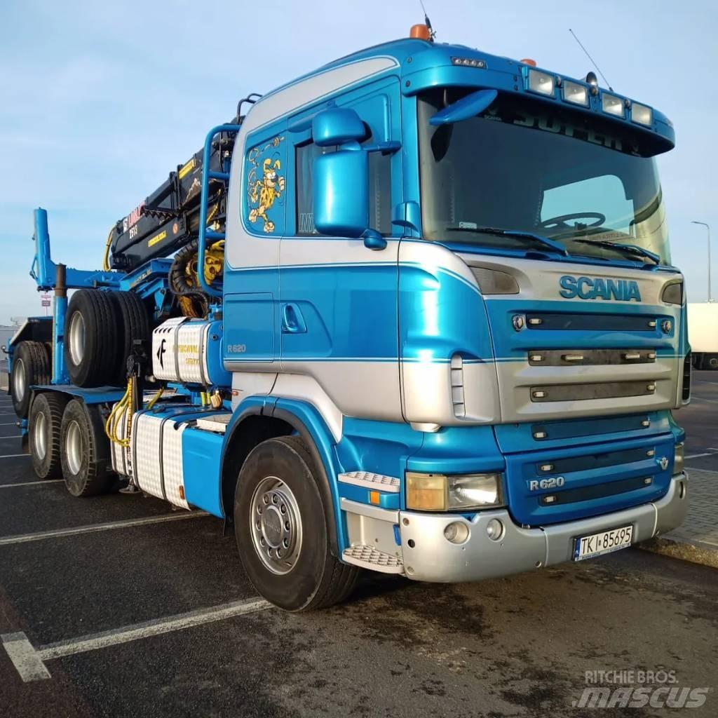 Scania R 620 木材运输车