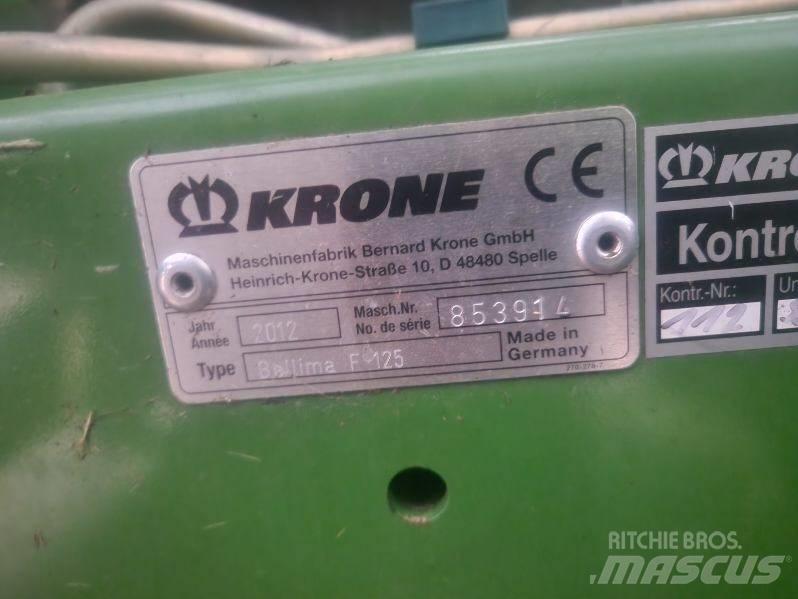 Krone Bellima F125 圆捆打捆机