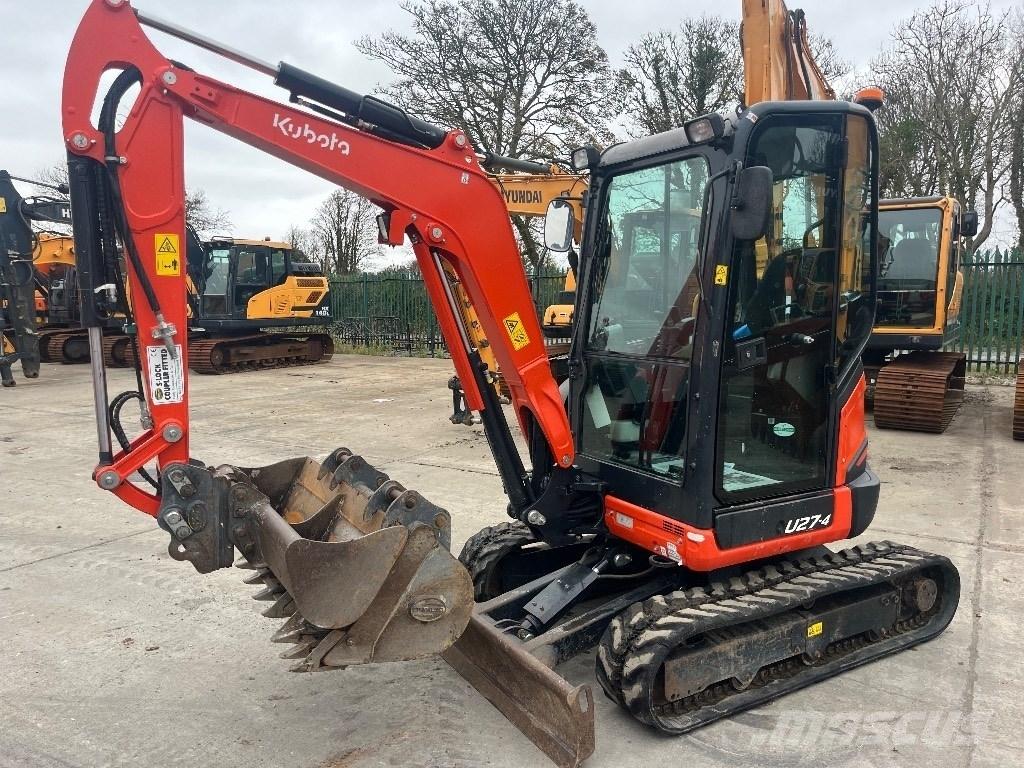 Kubota U 27-4 小型挖掘机