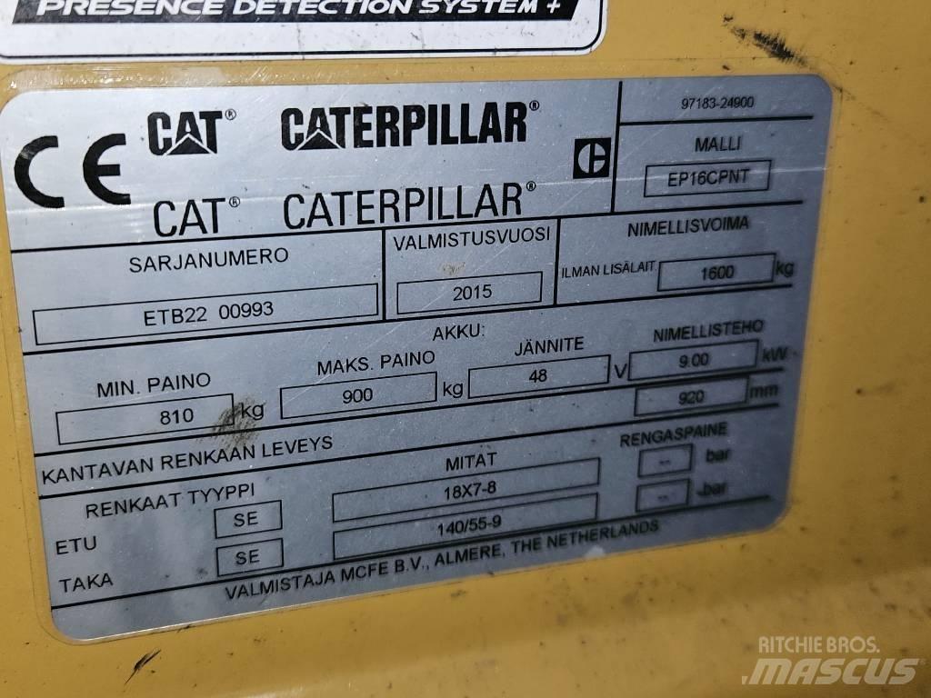 CAT EP16CPNT 电动叉车