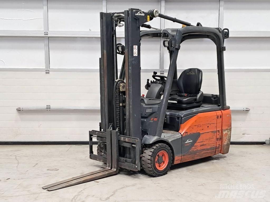 Linde E16L-02 电动叉车